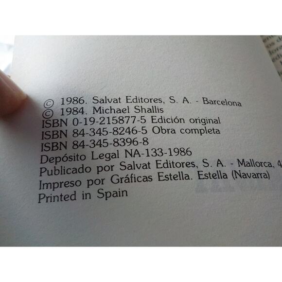 El Idolo de Silicio The Silicon Idol Michael Shallis 1986 Spanish Book Salvat - Picture 4 of 5